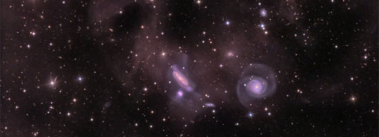 Η Σκόνη και η Ομάδα NGC 7771