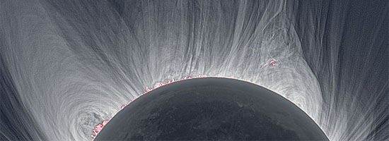 Λεπτομερής Άποψη της Ηλιακής Κορώνας